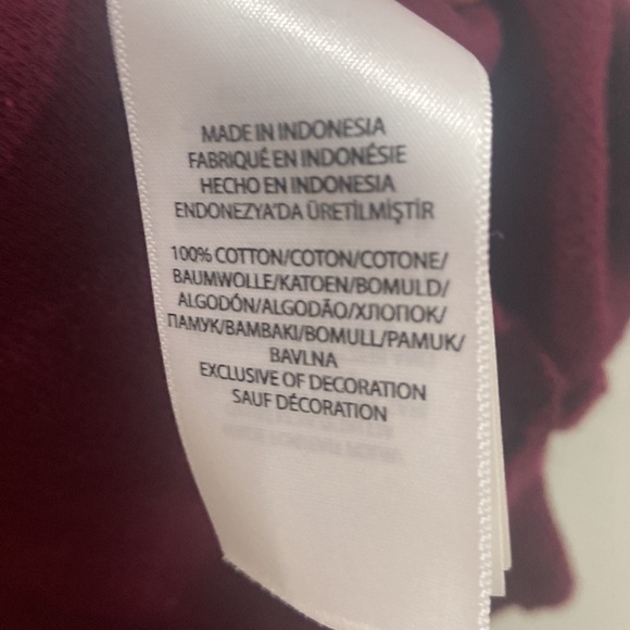 Polo Ralph Lauren 1/4 Zip Sweater Estate Rib Pullover Mens Size M Burgundy EUC - Picture 5 of 9
